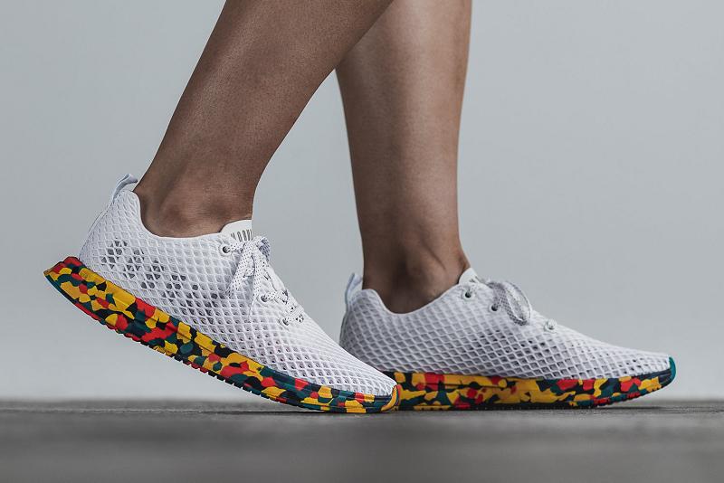 Nobull Wild Marigold Mesh Runner Women's Running Shoes White | USA R1736V